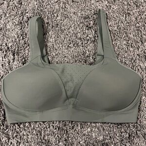 Lululemon Women’s Run Times High-Support Sports Bra - Olive Green 38D